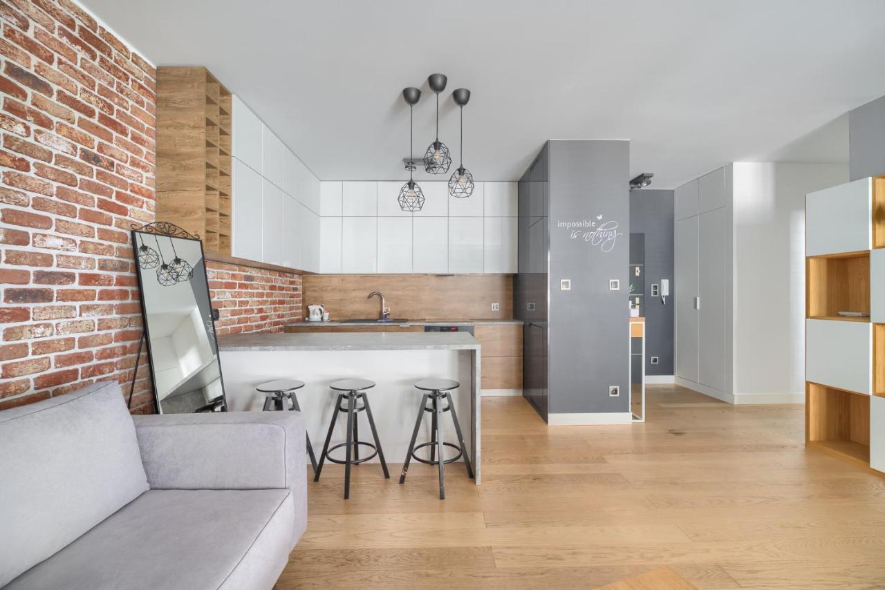 Poznan Grafitowa Modern Apartment 外观 照片